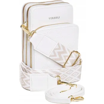 Kabelka psaníčko Agrafka eko kůže bílá