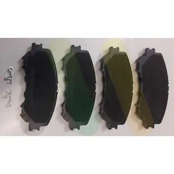 Brzdová destička Sada brzdových destiček, vždy 4 kusy v sadě MOTAQUIP LVXL1797