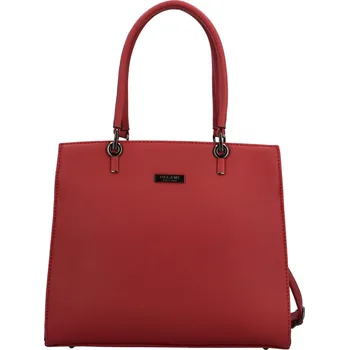 Kabelka Módní dámská kabelka do ruky Delami Aviana, tmavě červená