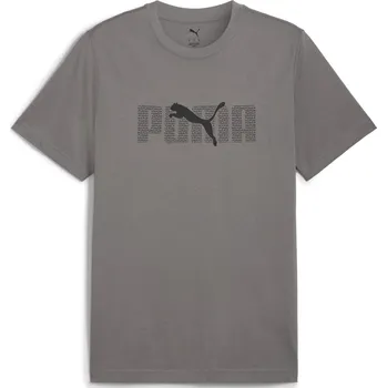 Pánské tričko Pánské triko PUMA ESS LOGO LAB TEE 684667_79 CAST IRON S