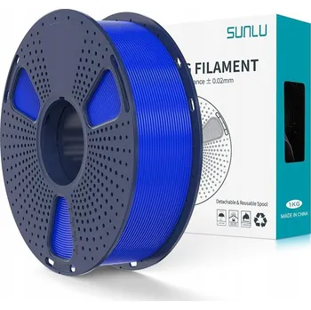 Filament SUNLU PLA filament+ Blue 1 kg 1,75 mm Modrý (Niebieski)