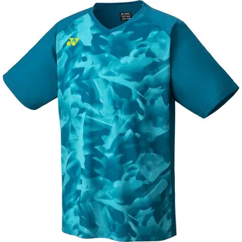 Pánské tričko Pánské triko YONEX YM0033 CLUB TEAM - Blue Green Velikost: XXL
