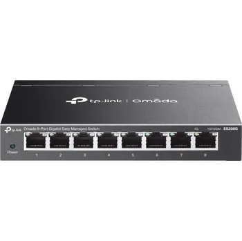 Switch TP-Link OMADA switch ES208G (8xGbE,fanless)
