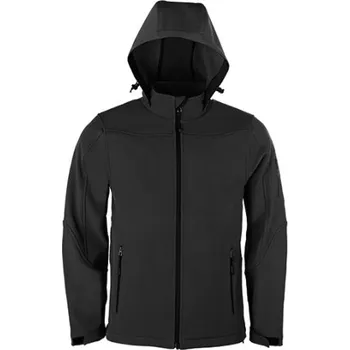 Pánská softshellová bunda Hrm Pánská softshellová bunda HRM1101 Dark Grey XL