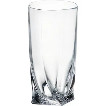 Sklenice Sklenice Quadro Long Bohemia Sklenice 350ml
