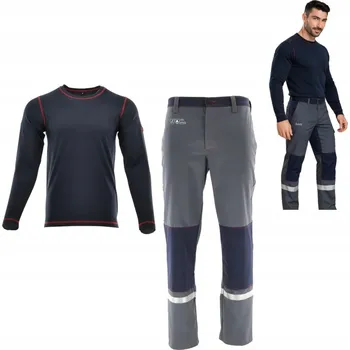 Pracovní obuv PRACOVNÍ SVAŘEČSKÝ OBLEK ohnivzdorný LETNÍ set KOMPLET BOZP 50