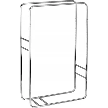 Držák na ručník Volně stojící tyč AWD Interior stříbrná