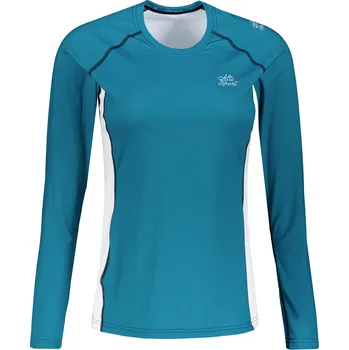 Dámské tričko Dámské funkční tričko s dlouhým rukávem premium ALTISPORT VOJ/ALW078TR03 PETROLEJOVÁ XS