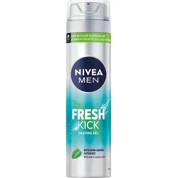Nivea Men Fresh Kick gel na holení pro muže 200 ml