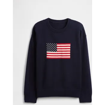 Chlapecký svetr GAP Dětský svetr Americana - Kluci GAP černá 3331492