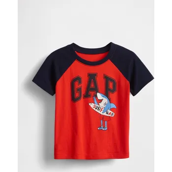 Dívčí oblečení GAP Baby tričko s logem Americana - Kluci GAP červená 3331529