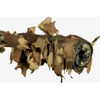 Kicking Mustang KMCS maskovací potah na tlumič do 210 mm - Next-Gen Brown