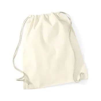 Sportovní batoh Bavlněný batůžek, Natural