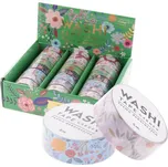 Paper Design Samolepící páska Washi Garden 15mmx5m