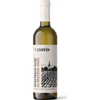 Víno Znovín Sauvignon šedý 2022 výběr z hroznů 0,75 l (2403)