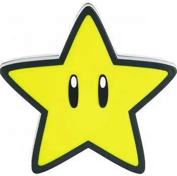 Lampička Stolní dekorativní lampa Super Mario: Super hvězda (výška 13 cm)
