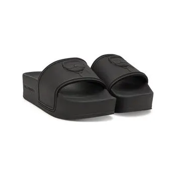 Dámské pantofle Nazouváky KARL LAGERFELD Kondo Maxi KL80819M Černá 41