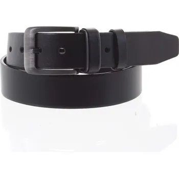 Opasek Pánský kožený opasek VINCENT vel. 105, černý