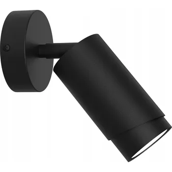Nástěnné svítidlo STROPNÍ SVÍTIDLO POHYBLIVÁ NÁSTĚNNÁ LAMPA SPOT GU10 LED ČERNÁ