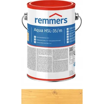 Lak na dřevo Remmers HSL-36/m (dříve HSL-35/m) Vodou ředitelná lazura na dřevo 0,1L Dub medový