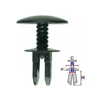 Ventilátor topení a klimatizace Spona pod čelní sklo SKODA Octavia VW Golf III, Vento