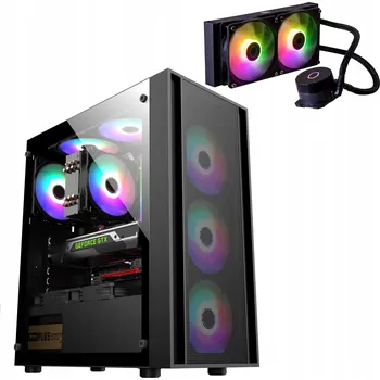 Stolní počítač Počítač stolní QuickPC Ryzen 7 8700F RTX 5070 32 GB SSD 1000 GB AIO