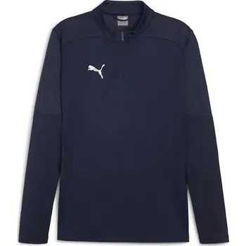 Pánské tričko Pánské triko PUMA TEAMFINAL TRAINING 1/4 ZIP T 658551_06 PUMA NAVY/PUMA SILVER M