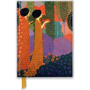 Cizojazyčná kniha Vittorio Zecchin: Princesses in the Garden from A Thousand and One Nights (Foiled Journal) (EN)