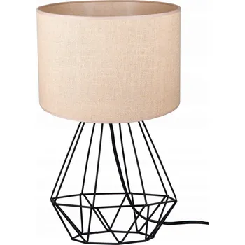 Lampička Stolní lampa s jutovým stínidlem BOHO styl #1052