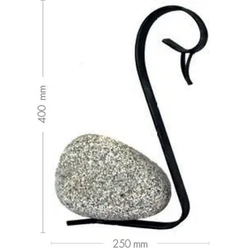 Zahradní dekorace Ručně kovaná dekorace labutě