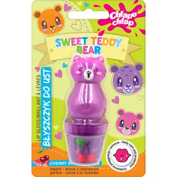 Lesk na rty Chlapu Chlap Lesk na rty MEDVÍDEK višeň rebarbora
