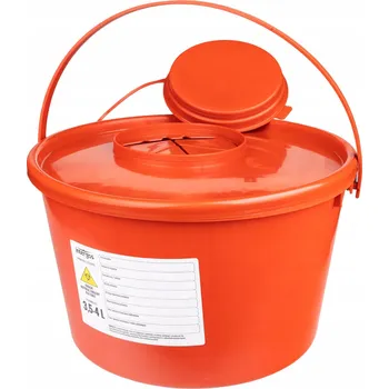 Odpadkový koš Nádoba na zdravotnický odpad, 3,5 litru