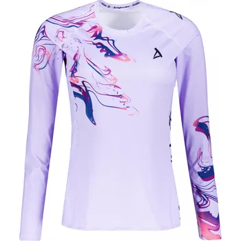Dámská móda Dámské funkční tričko s dlouhým rukávem premium ALTISPORT VOJ/ALW064TR03 LILA XS