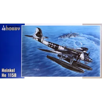 Plastikový model Special hobby 1/48 Heinkel He 115B (3x camo)