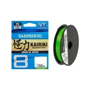 Shimano Pletená Šňůra Kairiki 8 150m - Mantis Green 0,190 12
