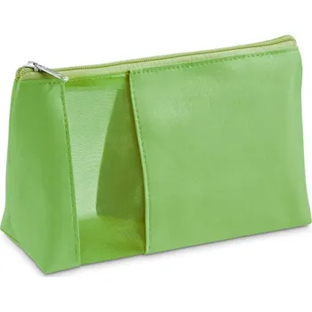 Kosmetická taška STRICKER Kosmetická taška z mikrovlákna a síťoviny ANNIE Barva: trávově zelená