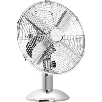 Domácí ventilátor Stolní ventilátor 35 W Ø 30cm, stříbrný