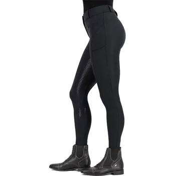 Jezdecké kalhoty Dámské rajtky HV POLO Favourite Sporty léto 2025 Černá 40