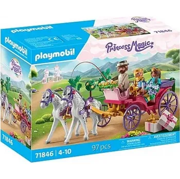 Stavebnice Playmobil Playmobil 71846 Jízda kočárem s princeznou a princem