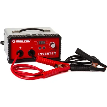 Nabíječka autobaterie Invertorová nabíječka baterií s funkcí start 200 A, 12/24 V - MAR-POL