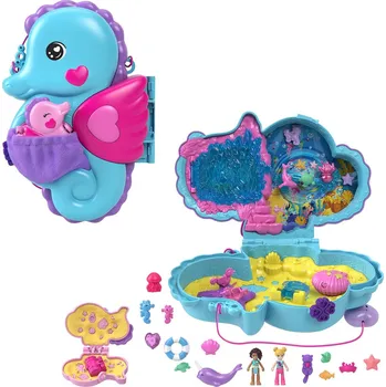 Mattel Polly Pocket Kompaktní Kabelka Mořští Koníci