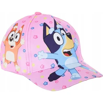 Pokrývka hlavy Kšiltovka pro dívku Bluey. Velikost 54 cm.