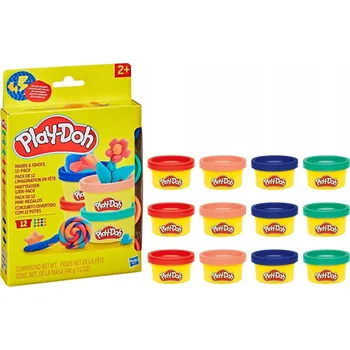 Modelovací hmota Play-Doh modelína Sada Párty Dárky 12-balení Hasbro G0519