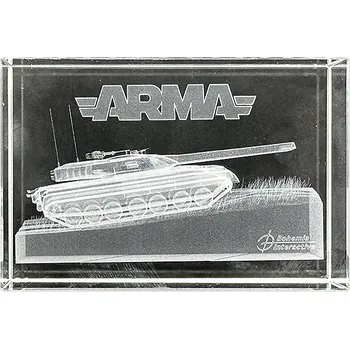Figurka Arma T-100X Tank 3D Glass Model - figurka