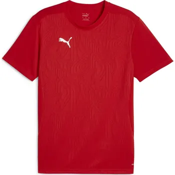 Pánské tričko Pánské funkční triko PUMA TEAMFINAL TRAINING JERSEY 658557_01 PUMA RED/PUMA SILVER S