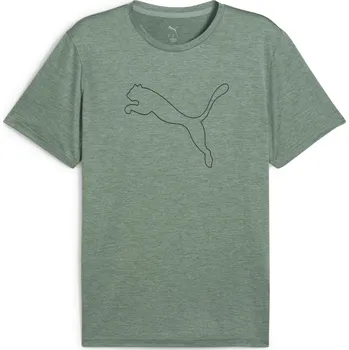 Pánské tričko Pánské triko PUMA M TAD ESS HEATHER CAT TEE 525907_30 GREEN MOON HEATHER XL