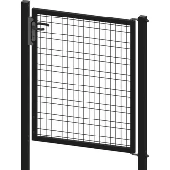 Branka Egidia, Zenturo Super, jednokřídlá, 1000 x 1700 mm, antracit, pozinkovaná, poplastovaná