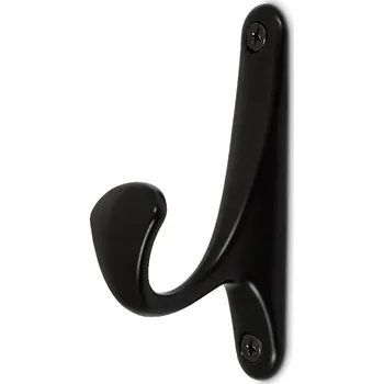 Věšák Šatní ramínko kovový Furniled černý