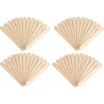Dřevěné špachtle sada 50 kusů pro TATTOO tetování