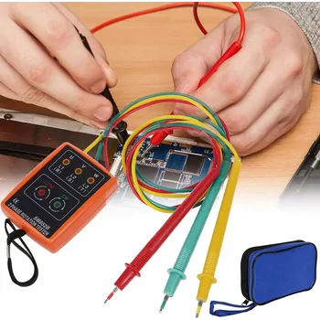 IP kamera Tester pořadí fází, měřič třífázové rotace, 3-fázový, 20~400 Hz
